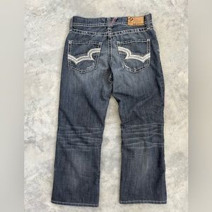Big Star Mens Pioneer Grayer Colored Bootcut 30S Jeans